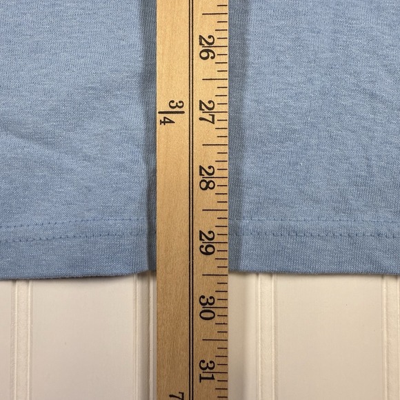 Vintage Butterfly 100% Cotton T-Shirt Womens Large Blue Nature Art 90s - Picture 9 of 9